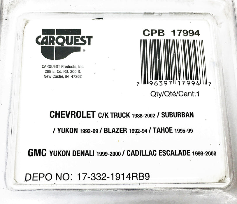 Carquest Rear Replacement Lamp 17994 NOS