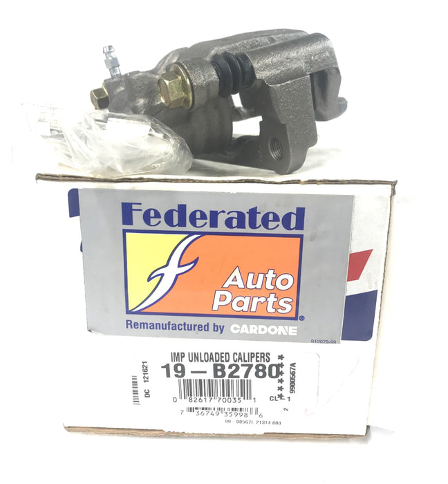 Federated Auto Parts Unloaded Disc Brake Caliper 19-B2780 REMANUFACTURED