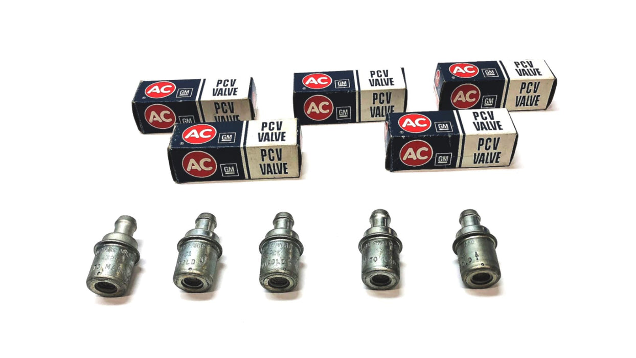 AC Delco PCV Valve CV766C (6487421) [Lot of 5] NOS