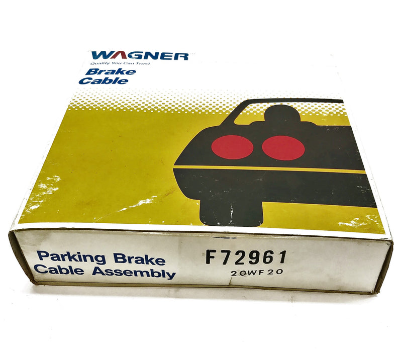Wagner Parking Brake Cable F72961 NOS