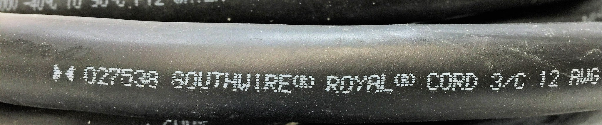 Southwire 25' Water Resistant Royal Cord w/Hubbell Connect E-46194 USED