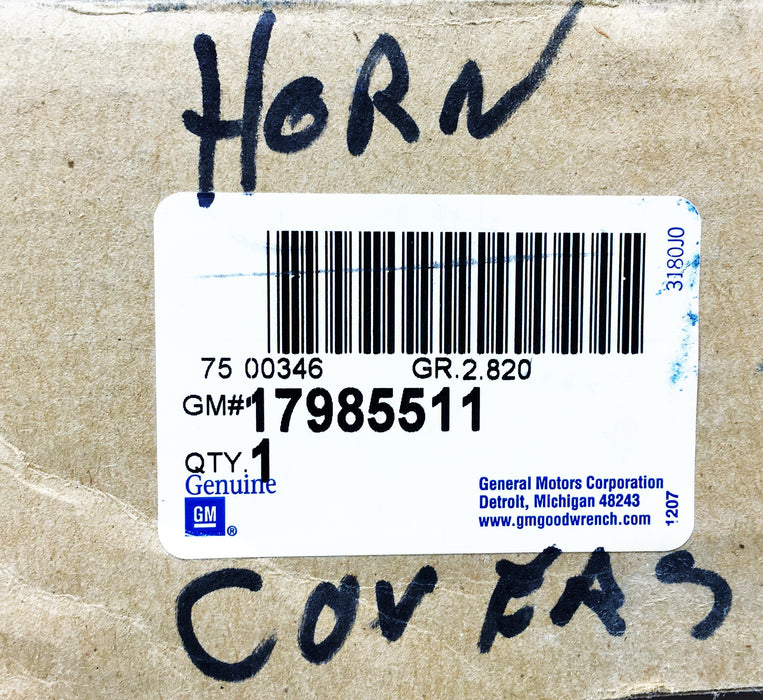 GM Horn Button Cover 17985511 NOS