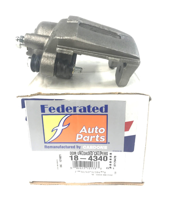 Federated Auto Parts Unloaded Disc Brake Caliper 18-4340 REMANUFACTURED