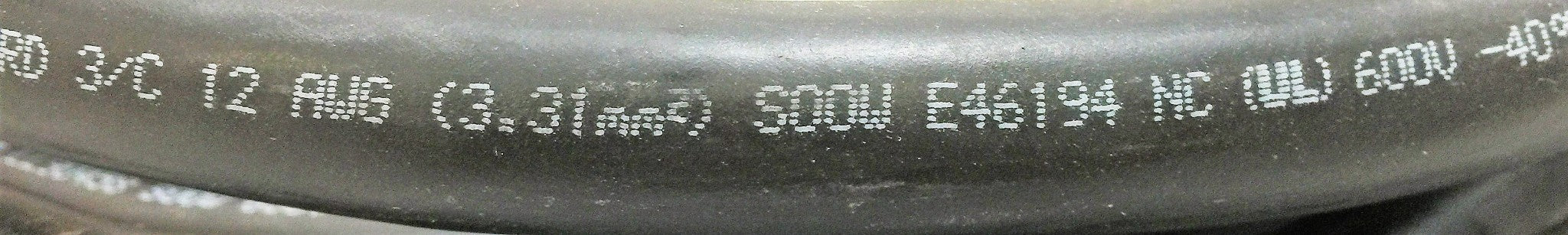 Southwire 15' Water Resistant Royal Cord w/Hubbell Connect E-46194 USED