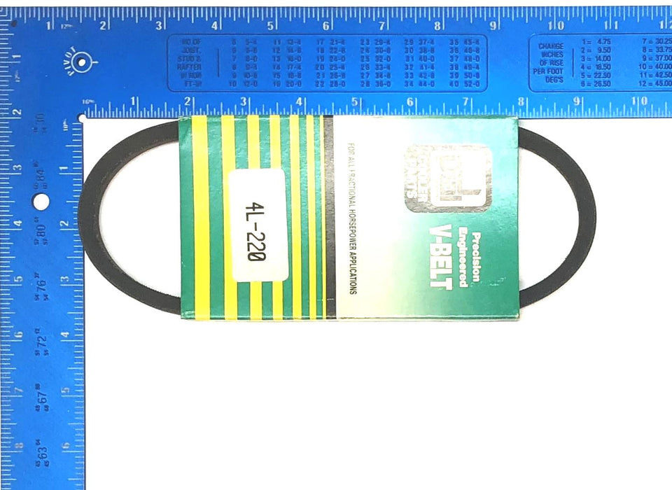 Dial 22" V-Belt 4L-220 [Lot of 5] NOS