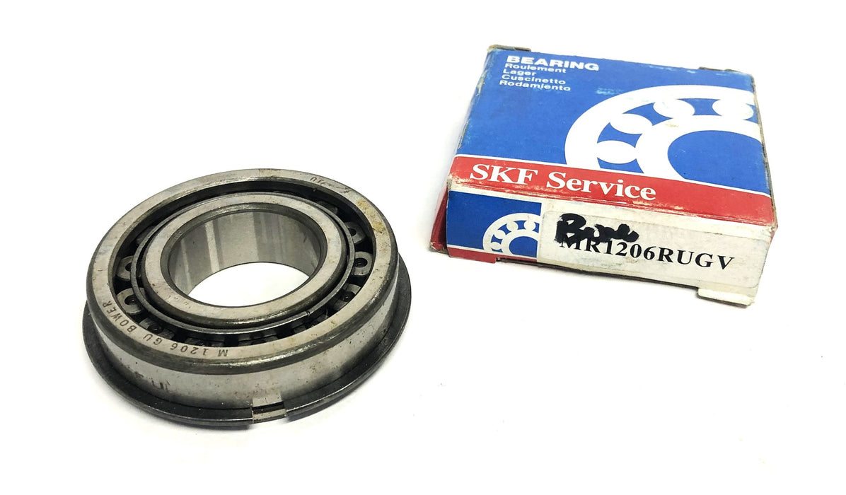 Bower Cylindrical Roller Bearing With Snap Ring MR1206RUGV (M1206GU/MR1206) NOS