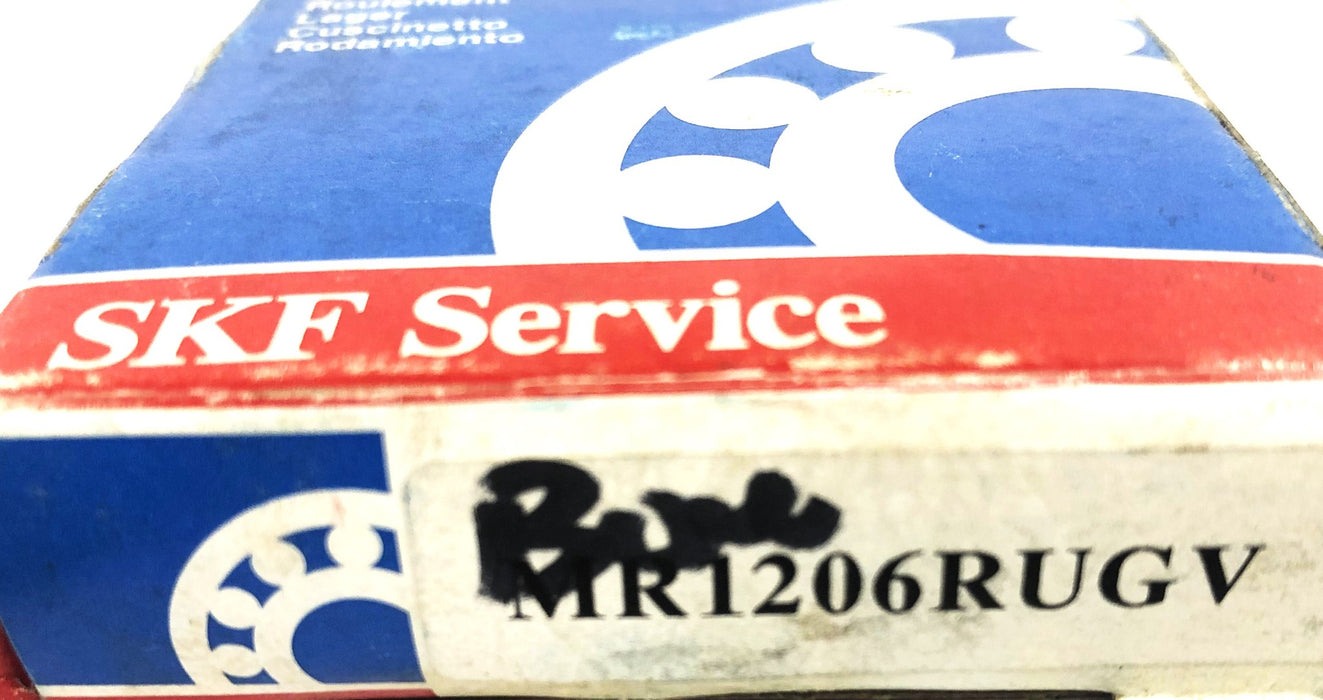 Bower Cylindrical Roller Bearing With Snap Ring MR1206RUGV (M1206GU/MR1206) NOS