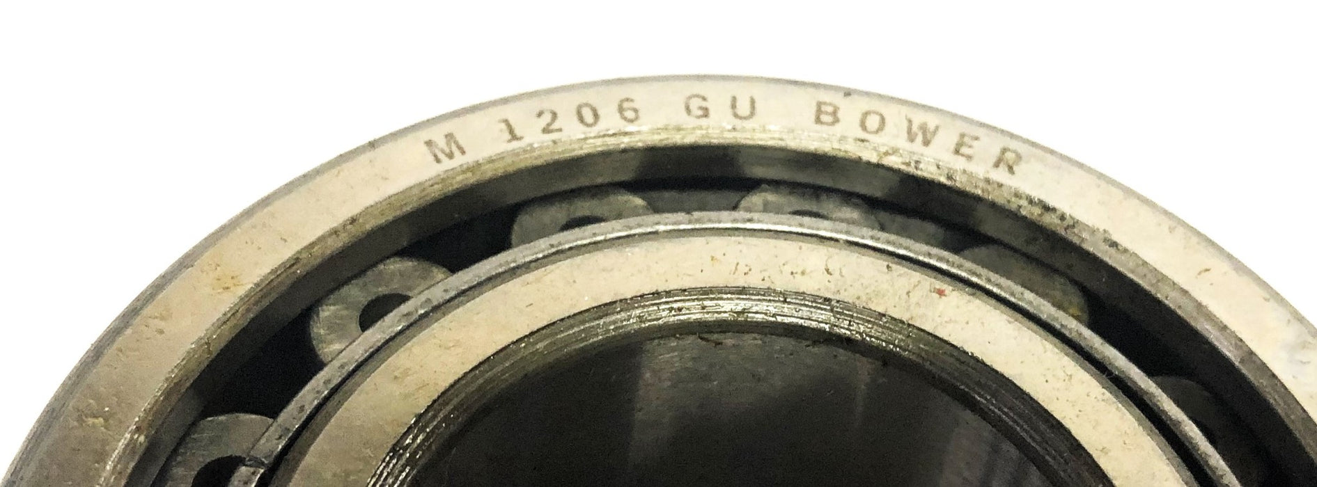 Bower Cylindrical Roller Bearing With Snap Ring MR1206RUGV (M1206GU/MR1206) NOS