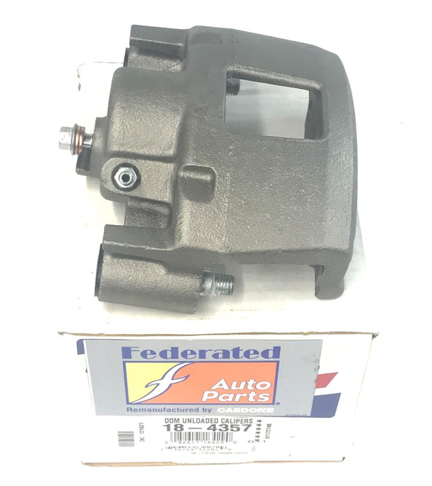 Federated Auto Parts Unloaded Disc Brake Caliper 18-4357 REMANUFACTURED