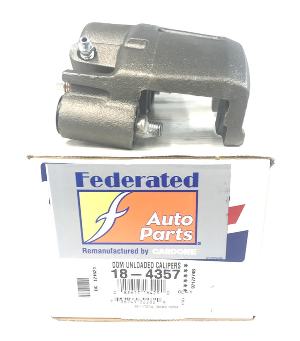 Federated Auto Parts Unloaded Disc Brake Caliper 18-4357 REMANUFACTURED