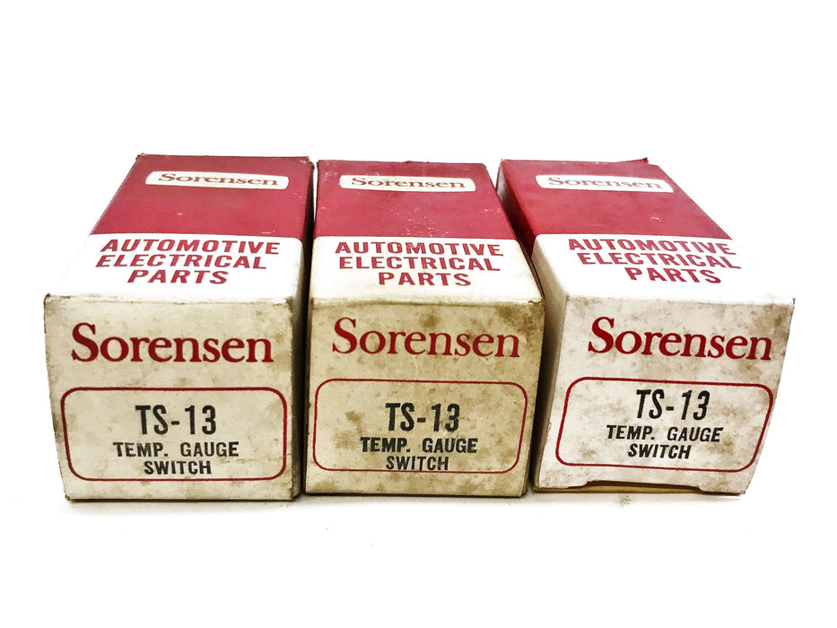 Sorensen Temperature Gauge Switch TS-13 [Lot of 3] NOS
