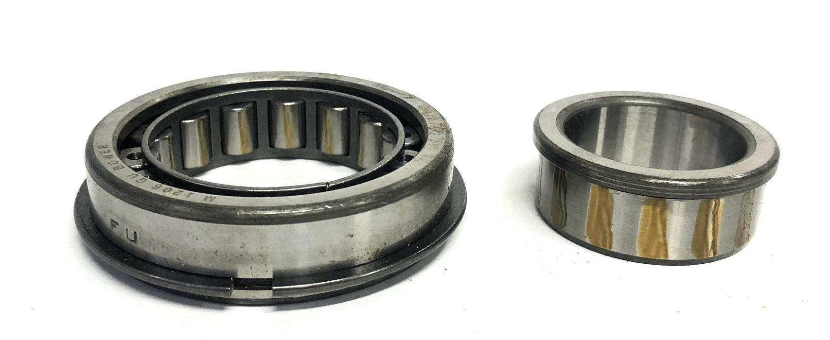 Bower Cylindrical Roller Bearing With Snap Ring MR1206RUGV (M1206GU/MR1206) NOS