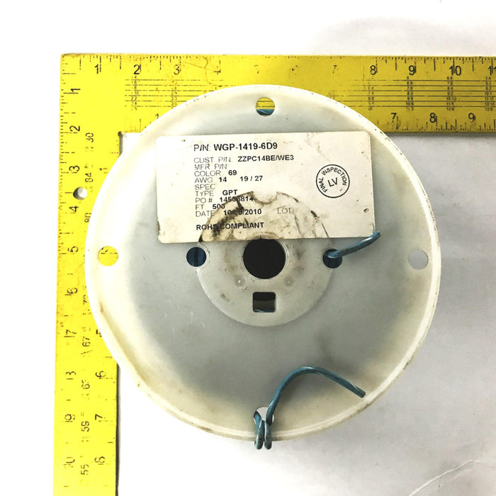Interstate Wire AWG 14 Hookup Wire, Roll of 500 Feet, WGP-1419-6P9 NOS