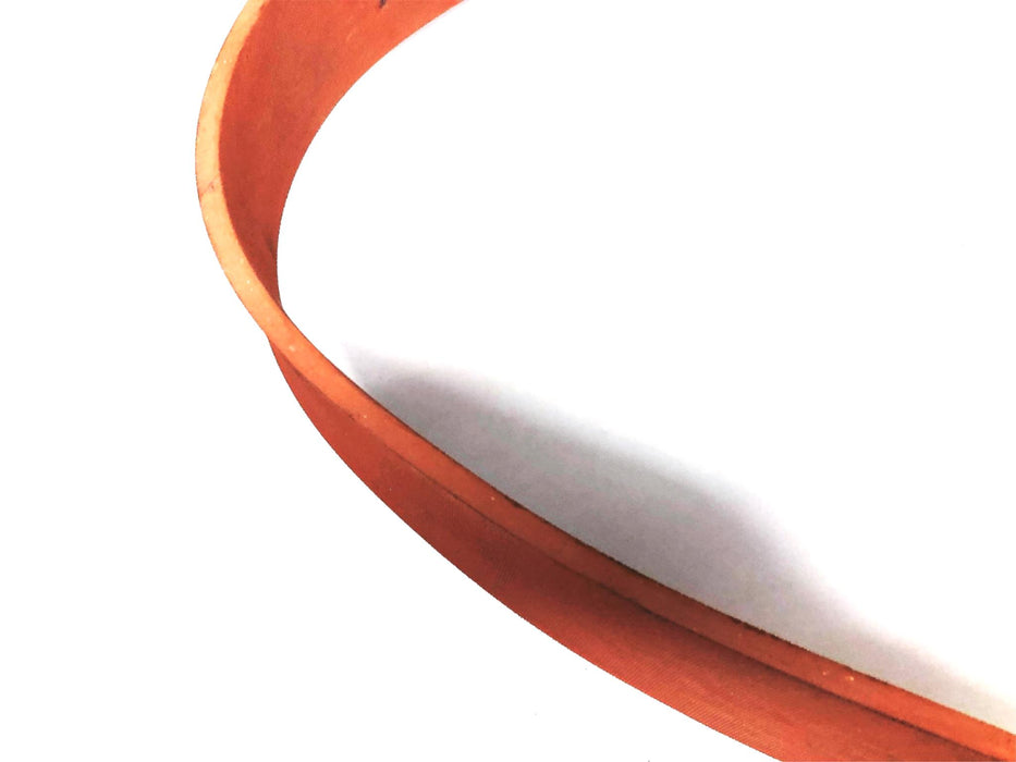 Four States Gasket And Rubber Inc Red Rubber Gasket 39-3/4X27-1/2 Inch OD NOS