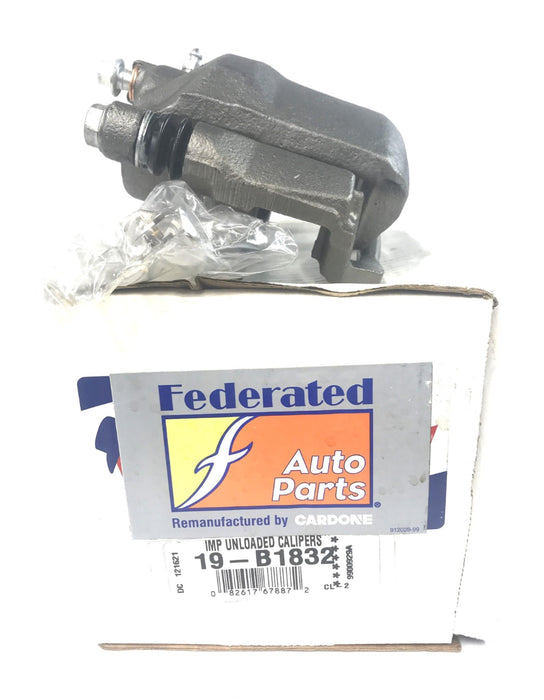Federated Auto Parts Unloaded Disc Brake Caliper 19-B1832 REMANUFACTURED