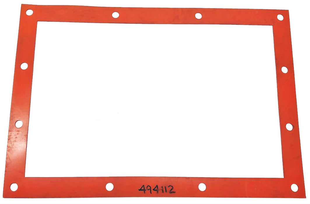 Unbranded 23-7/8X16-1/4 Inch OD Red Rubber Gasket 494112 NOS