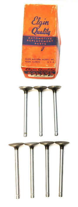 Elgin Quality Engine Intake Valve S2458 [Lot of 7] NOS