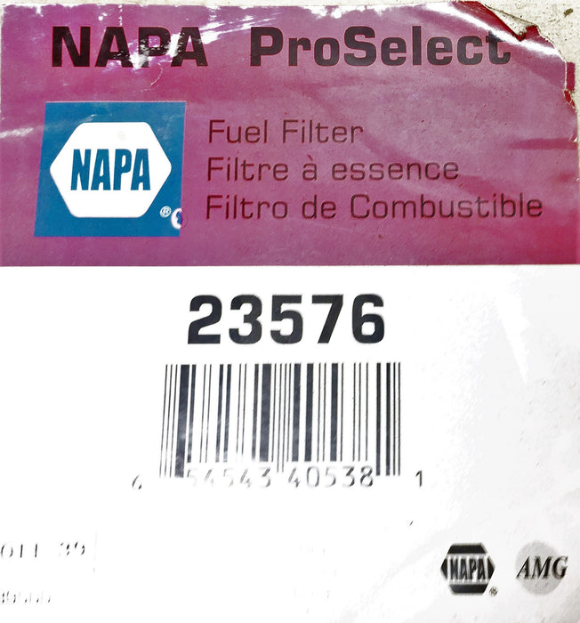 Napa ProSelect Fuel Filter 23576 NOS
