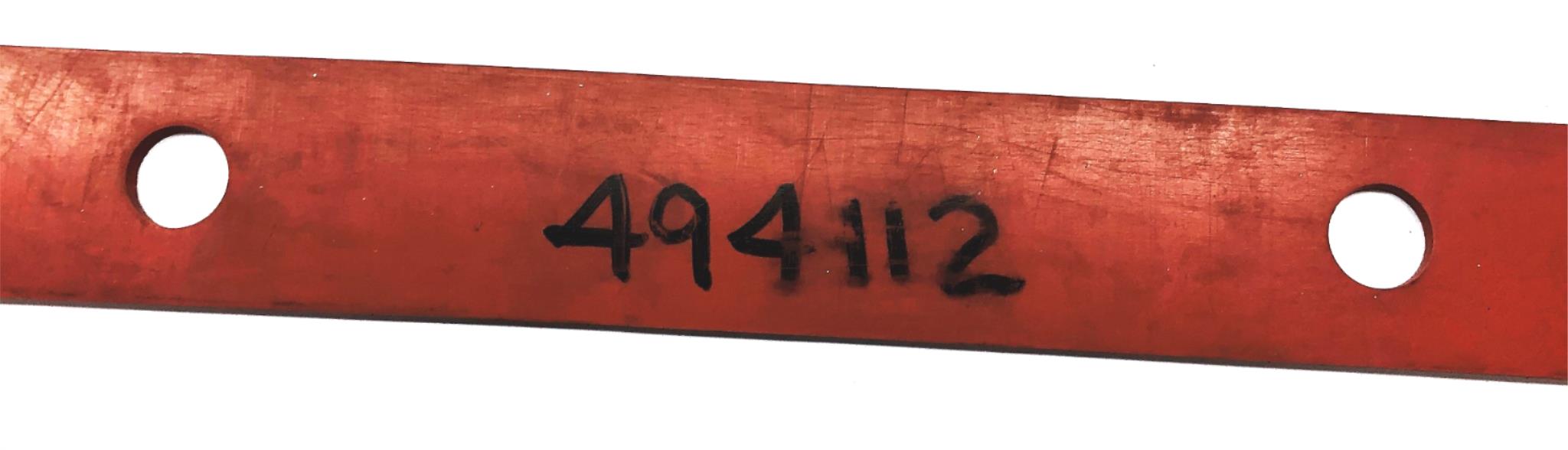 Unbranded 23-7/8X16-1/4 Inch OD Red Rubber Gasket 494112 NOS