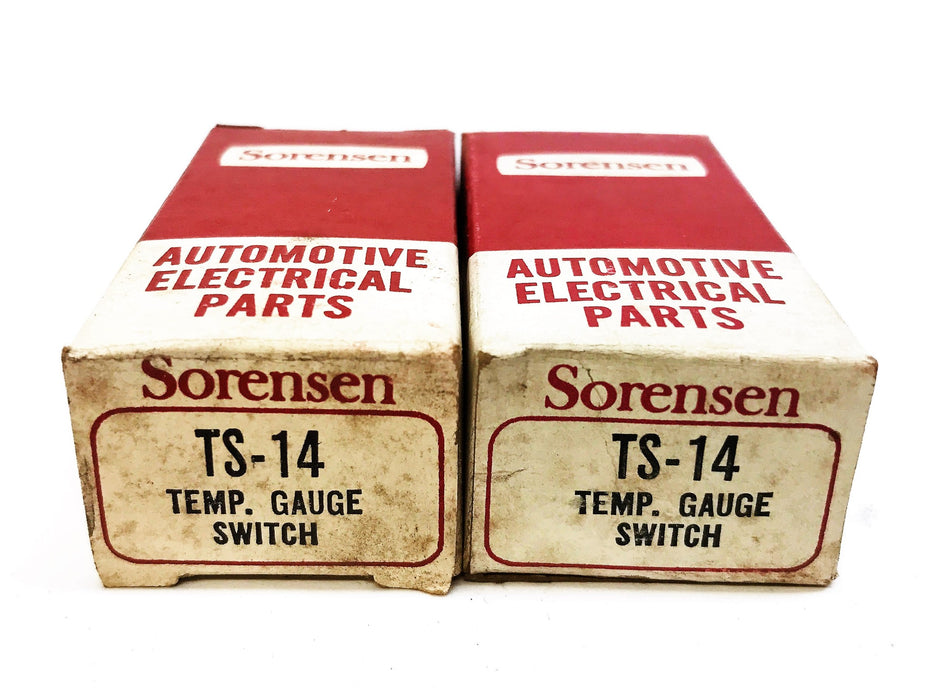 Sorensen Temperature Gauge Switch TS-14 [Lot of 2] NOS
