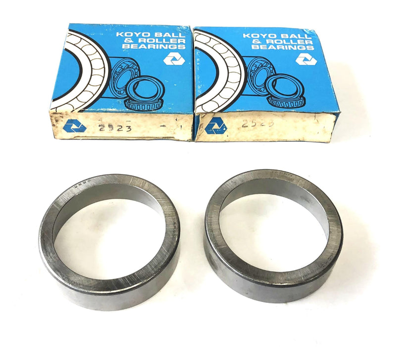 Koyo Tapered Roller Bearing Cup 2523 [Lot of 2] NOS