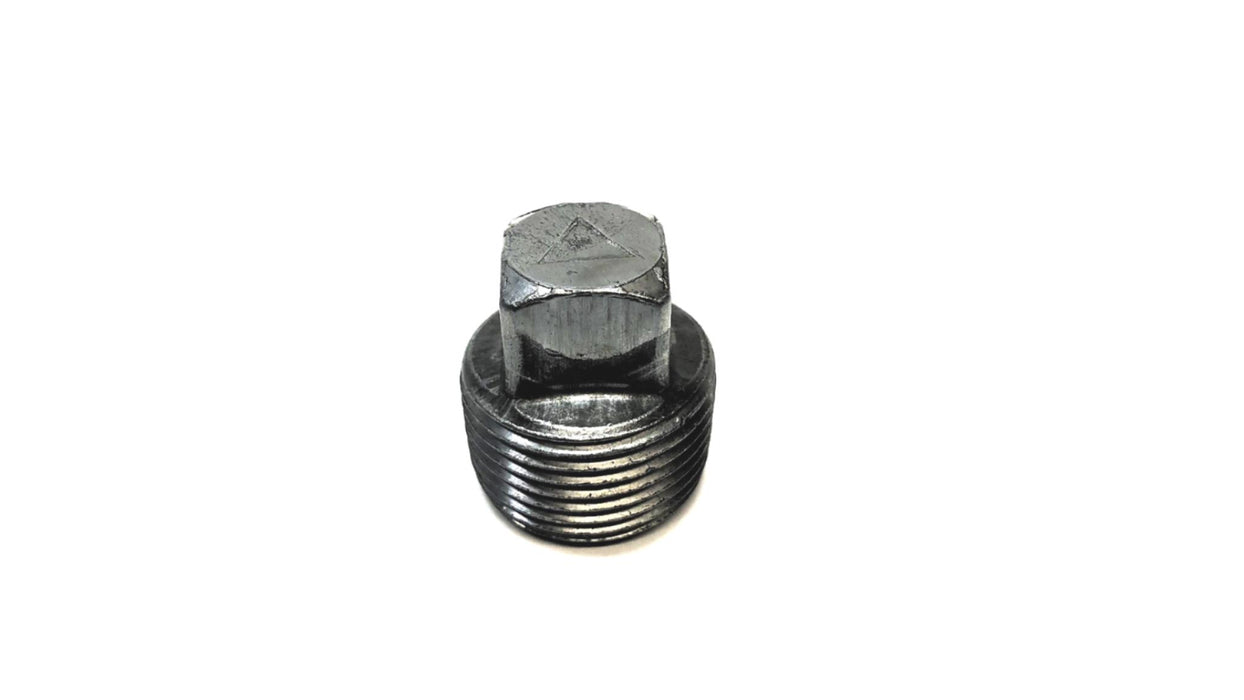 Unbranded 1" Thread Square Head Plug [Lot of 4] NOS
