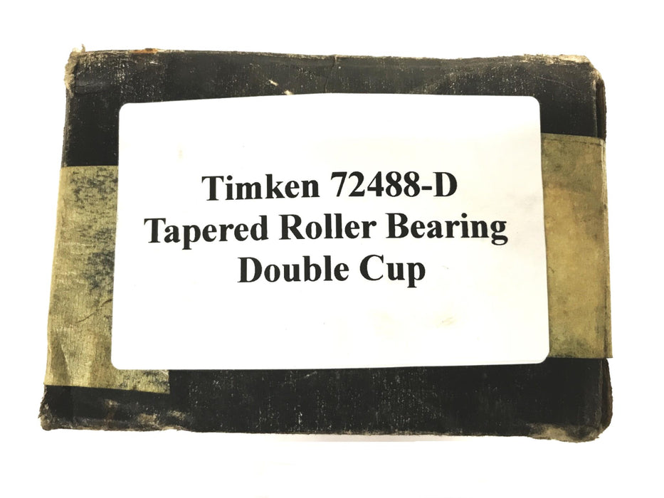 Timken Tapered Roller Bearing Double Cup 72488D NOS