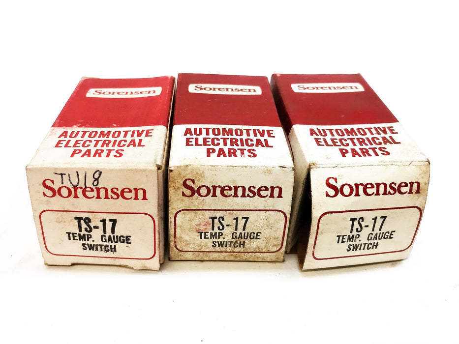 Sorensen Temperature Gauge Switch TS-17 [Lot of 3] NOS
