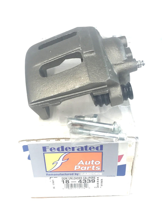 Federated Auto Parts Unloaded Disc Brake Caliper 18-4339 REMANUFACTURED