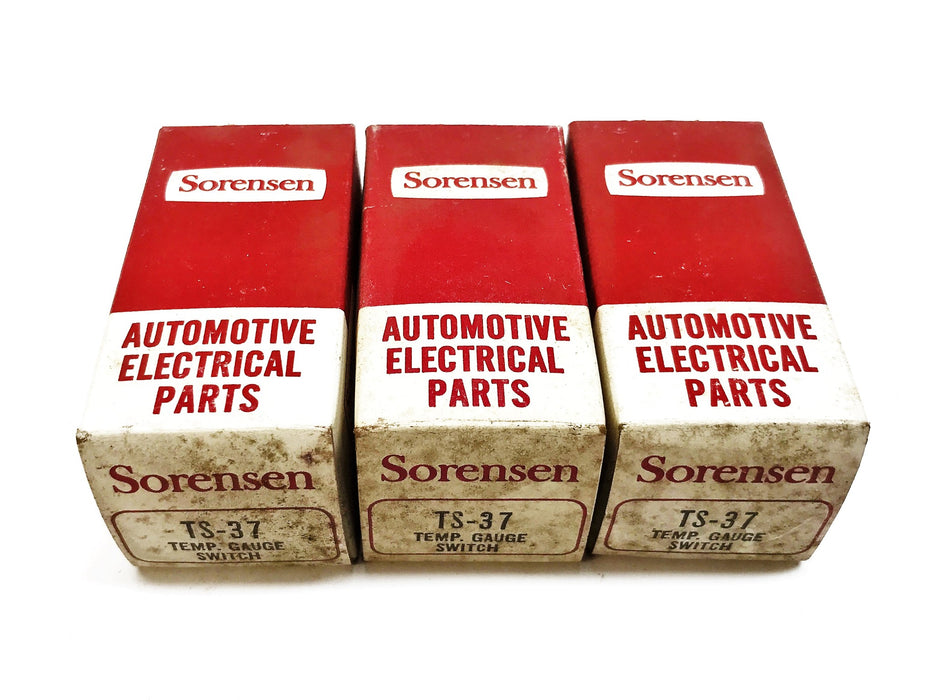 Sorensen Temperature Gauge Switch TS-37 [Lot of 3] NOS