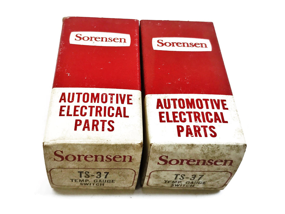 Sorensen Temperature Gauge Switch TS-37 [Lot of 2] NOS