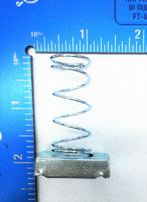 Ram Tool 3/8"-16 X 3/8" Regular Spring Channel Nut N228 [Lot of 100] NOS