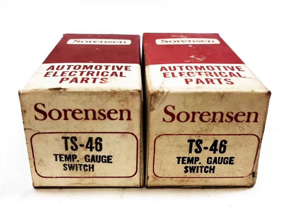 Sorensen Temperature Gauge Switch TS-46 [Lot of 2] NOS