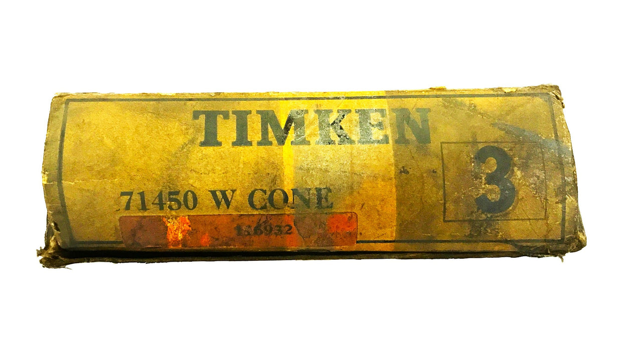 Timken Tapered Roller Bearing Cone 71450W NOS