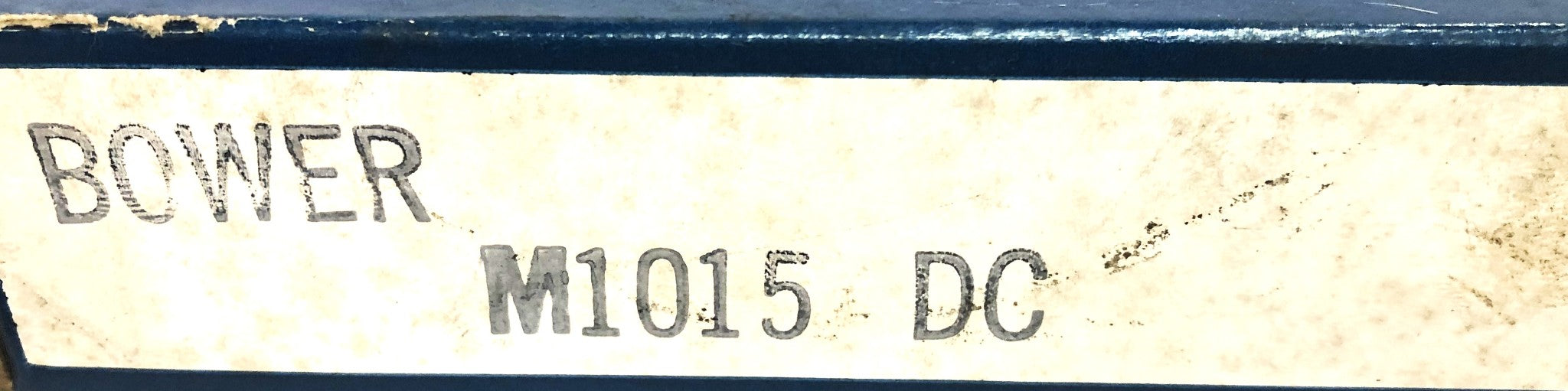 Bower Cylindrical Roller Bearing Outer Race M1015DC NOS