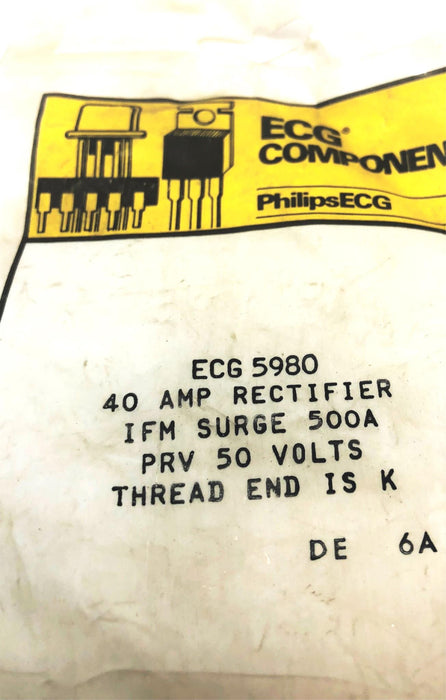 Philips ECG Thread End Set ECG5980 [Lot of 3] NOS