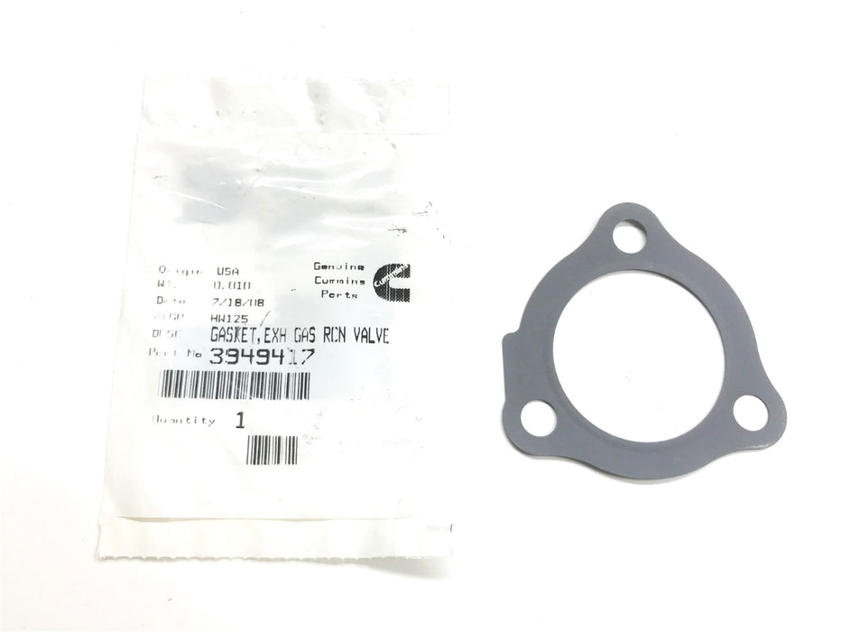 Cummins Exhaust Gasket 3949417 NOS