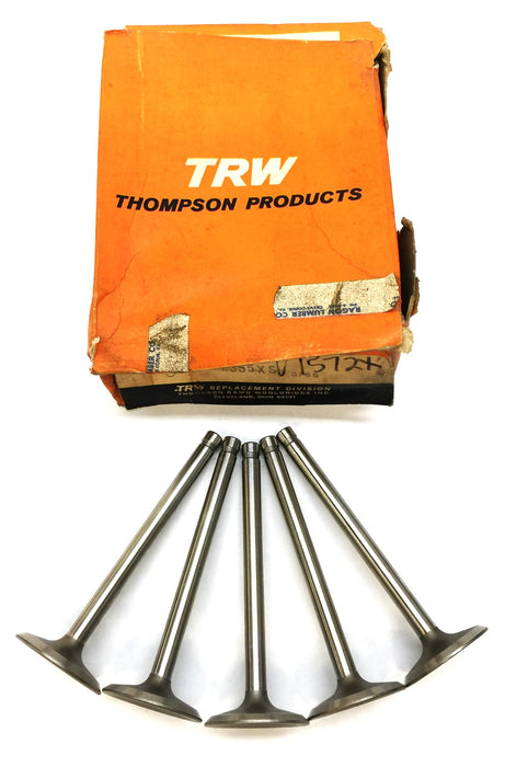 TRW Engine Intake Exhaust Valve V2355XS (V1572X) [Lot of 5] NOS