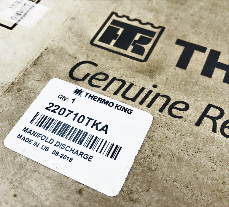 Thermo King OEM Discharge Manifold 220710TKA (4122D13H01) NOS