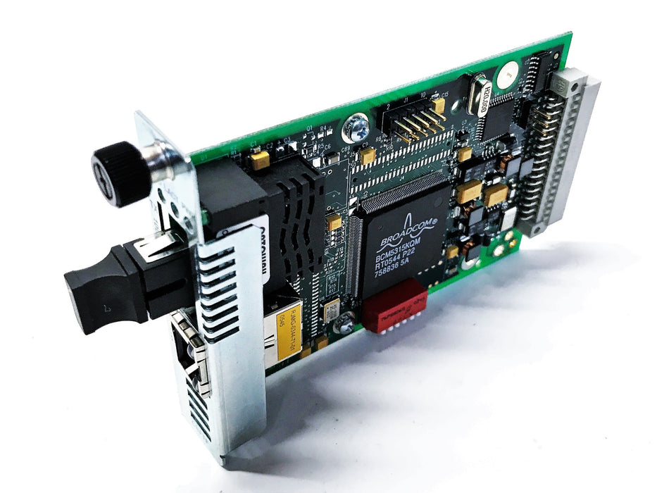 Transition Networks Bridging Slide-In-Module Media Converter CBFTF1029-100 NOS