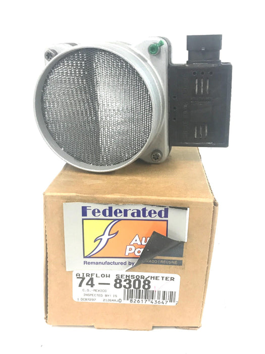 Federated Auto Parts Mass Airflow Sensor/Meter 74-8308 REMANUFACTURED