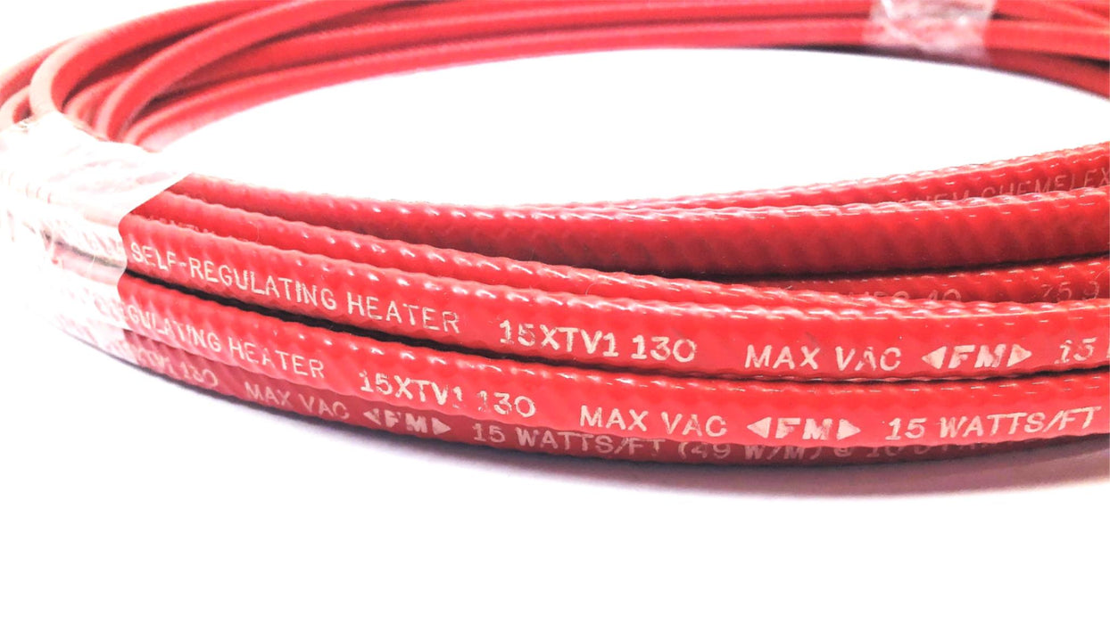 Raychem 48FT Parallel Self-Regulating Heater Cable 15XTV1130 (790093A) USED