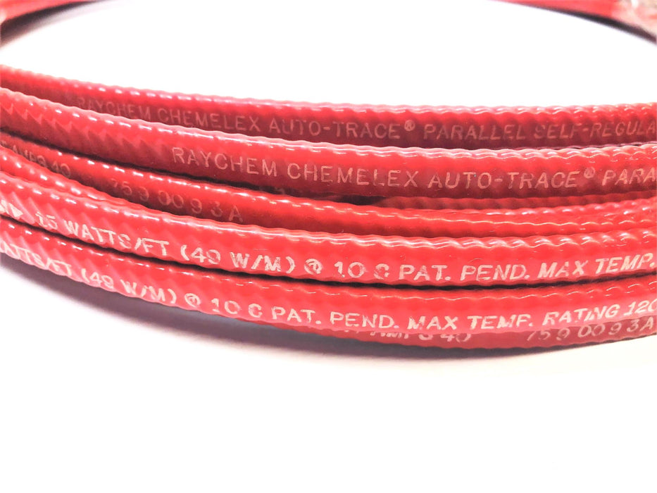 Raychem 48FT Parallel Self-Regulating Heater Cable 15XTV1130 (790093A) USED