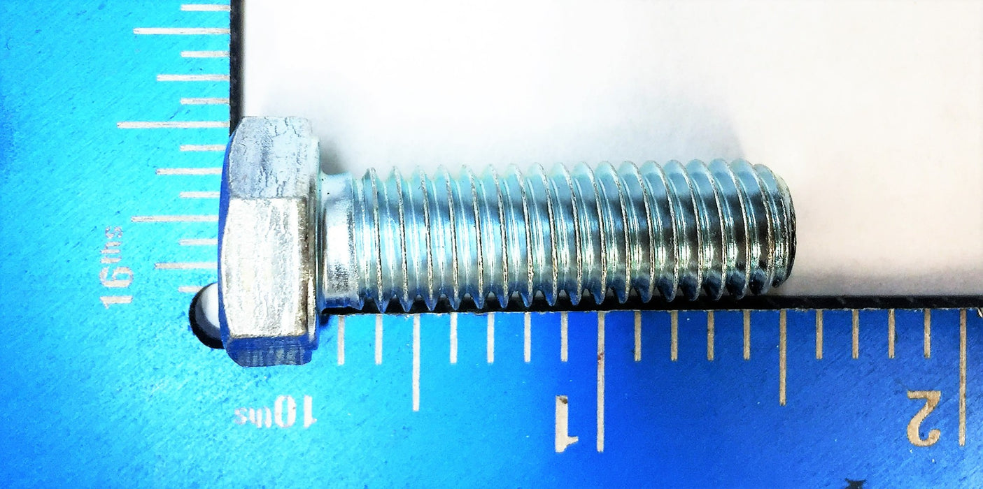 Unbranded 3/8" X 1-1/4" Zinc Plated Hex Cap Head Bolt [Lot of 50] NOS