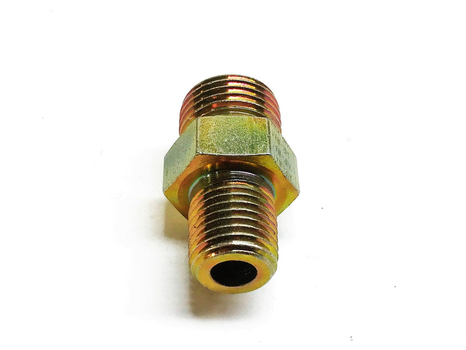 Unbranded 3/8" Male x 1/4" Male Brass Compression Coupling [Lot of 4] NOS