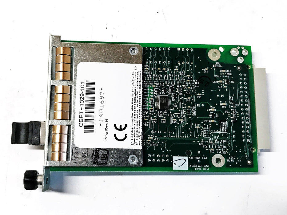 Transition Networks Bridging Slide-In-Module Media Converter CBFTF1029-101 NOS