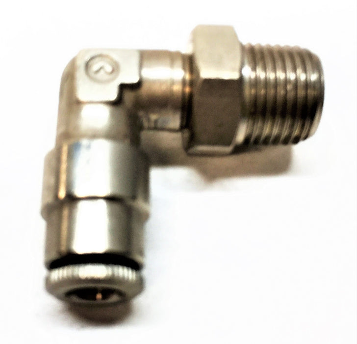 DANFOSS WEATHERHEAD 8mm Quick Coupling Elbow 1169X8MX4PT [Lot of 10] NOS