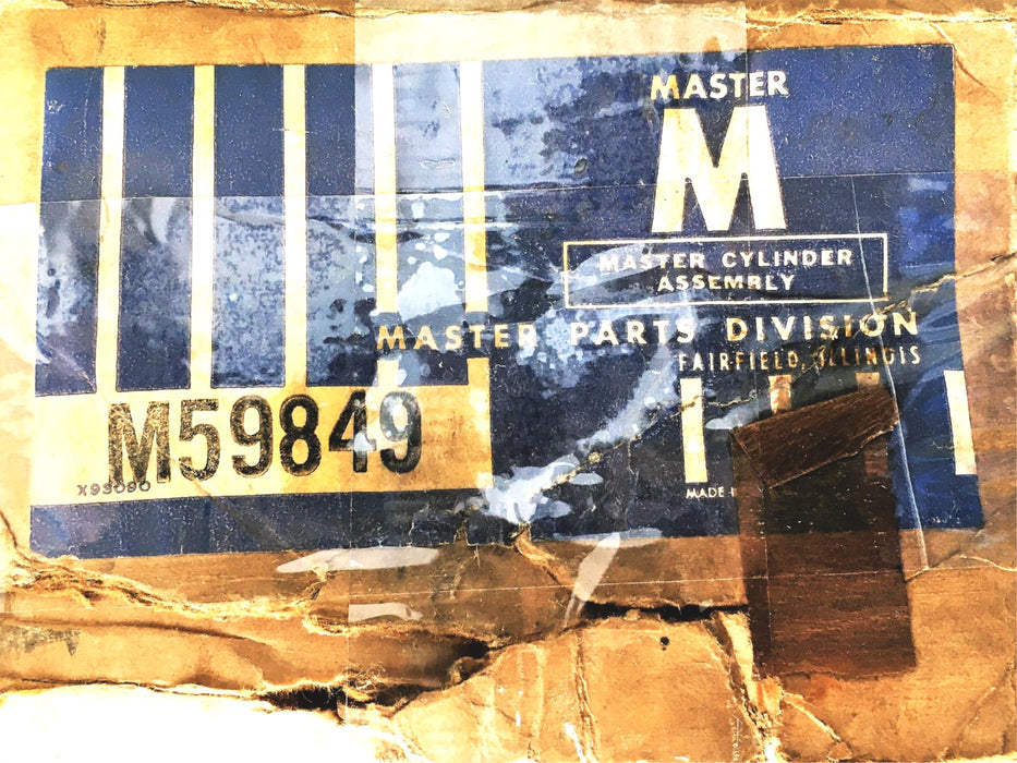 Master Cylinder Assembly Brake Master Cylinder M59849 NOS