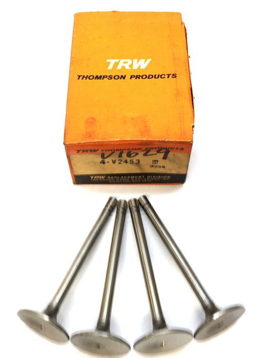 TRW Engine Intake Exhaust Valve V2453 (V1629) [Lot of 4] NOS