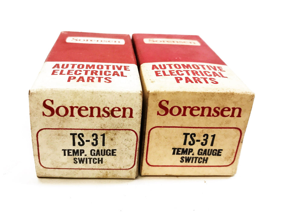 Sorensen Temperature Gauge Switch TS-31 [Lot of 2] NOS